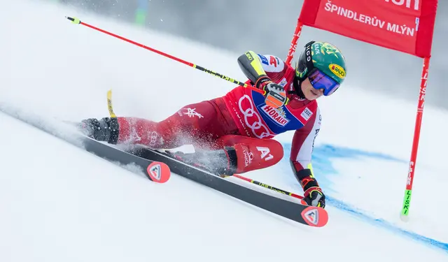 Nach vier Stockerlplätzen (davon drei Siege) musste Scheib wieder einen Ausfall im Ski-Weltcup hinnehmen. | Foto: GEPA pictures