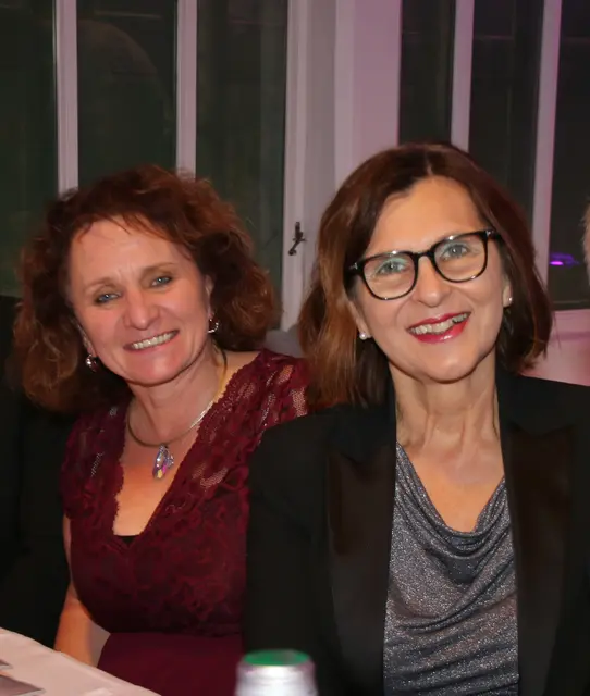 Vizebürgermeisterin aus Müllendorf Monika Teubenbacher-Schriefl und Bügermeisterin aus Oslip Margit Wennesz-Ehrlich  
