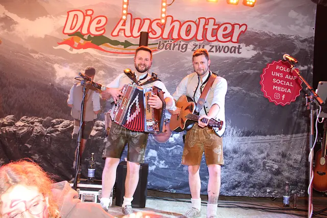 Die Ausholter sorgten für stimmigen Sound.