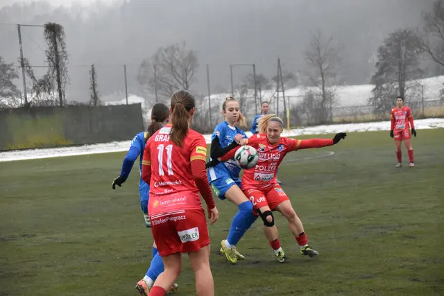 Der FC Südburgenland bezwang LUV Graz mit 5:1. Neuzugang Hanna Kiss-Lantos konnte dabei ihren ersten Treffer erzielen. | Foto: MeinBezirk/Michael Strini