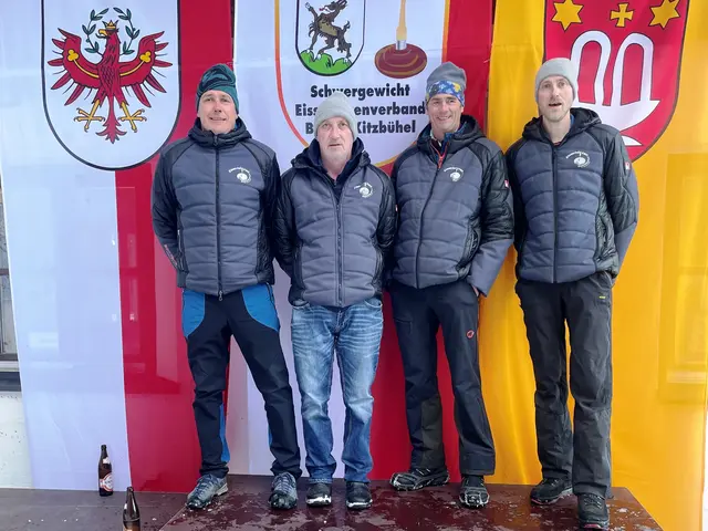 Rang 13: EC Rummlerhof I, Markus Kogler, Michael Aberger, Michael Lackner und Martin Zöggeler. | Foto: Andi Aberger