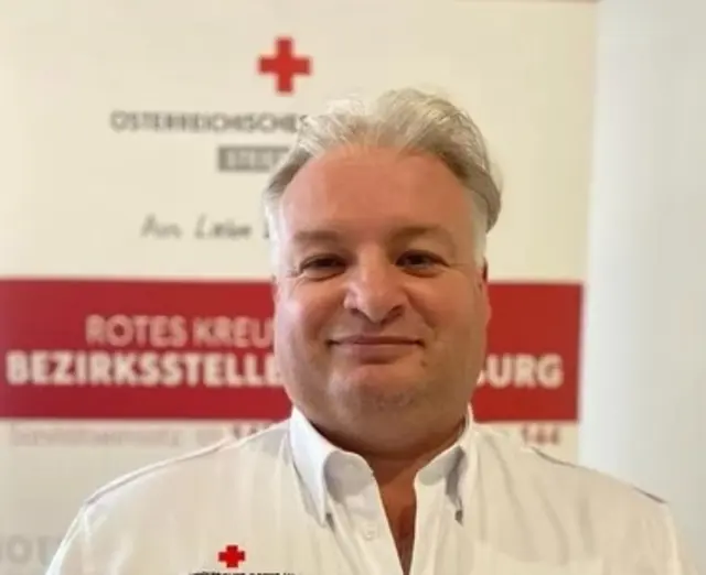 Der ehemalige Bezirksrettungskommandant von Radkersburg Franz Liebmann bleibt als Dienstführender der neuen Ortsstelle im Amt. | Foto: Rotes Kreuz