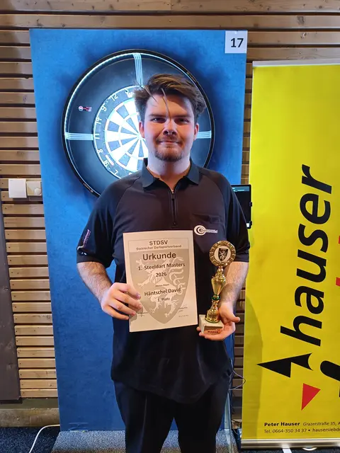 Sieger Herren Einzel Häntschel David (Voitsberger DC)