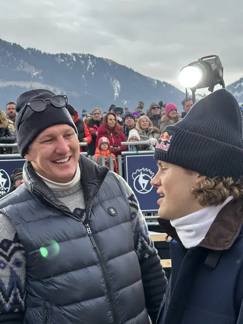 Schweinsteiger, Braathen. | Foto: Nikolaus Kogler