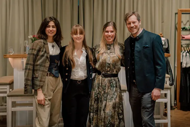 Lena Buhl, Mona Egger, Sarah Baumgartner, Maximilian Gössl | Foto: Alpha Löwin/Gössl