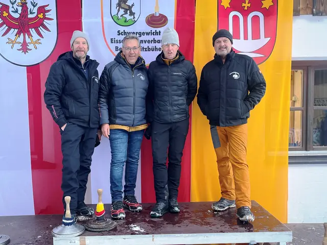 Rang 14: EC Rummlerhof II; Fritz Schlögl, Klaus Födermair, Bruno Reiter und Thomas Schmiedberger. | Foto: Andi Aberger