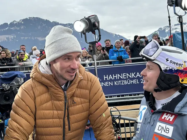 Neureuther, Kristoffersen. | Foto: Nikolaus Kogler
