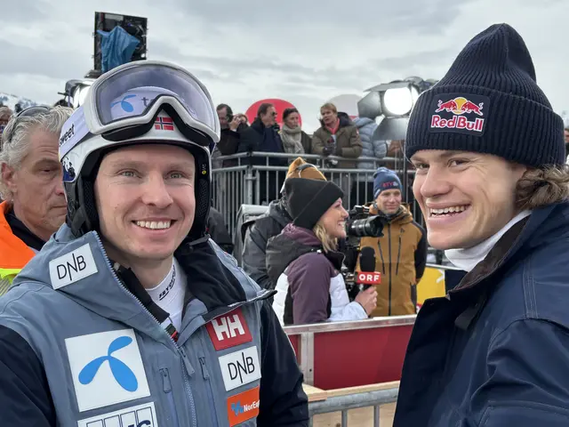 Kristoffersen Braathen. | Foto: Nikolaus Kogler