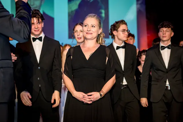 Zurecht Stolz auf den diesjährigen Ball: Obfrau des Fördervereins BG/BRG BORG Klagenfurt Elisabeth Philipp.