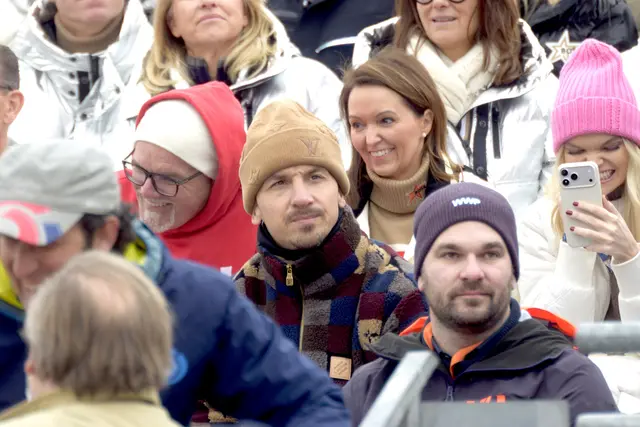 Zlatan Ibrahimovic und DJ Ötzi. | Foto: Nikolaus Kogler