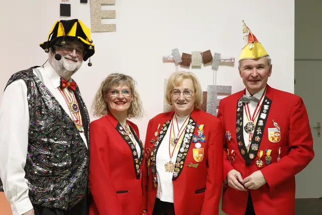 Erich "Bauchi" Böck, Ingrid Vermeulen, Gerti Frühwirth, Gerhard "Alfi" Noe | Foto: Irmi Stummer