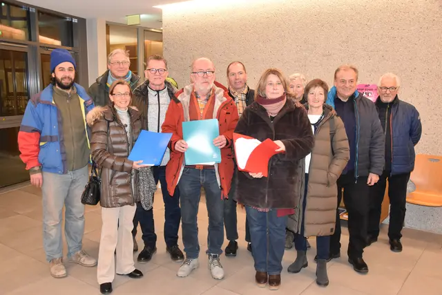 Die Bürgerliste Gegenwind hat ein historisches Ereignis erzielt und genug Unterschriften gesammelt, um eine Volksbefragung in die Wege zu leiten. | Foto: Müller