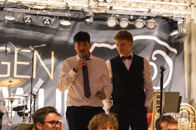 Die Hauptorganisatoren Jonas Stockhammer und Jakob Füruter. | Foto: Pernsteiner