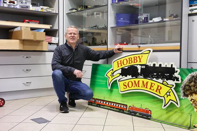 Adieu, Linzer Modelleisenbahner: Bernhard Kremsmair von "Hobby Sommer" geht in den verdienten Ruhestand. | Foto: Reischl