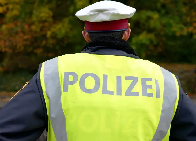 Einsatz für die Polizei auf der Puchberger-Straße. | Foto: Santrucek