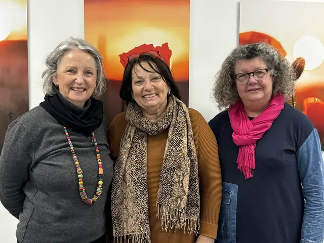 Erika Brandtner, Traude Hombauer und Tamara Strommer sprachen mit MeinBezirk über die Selbsthilfegruppe für Betroffene &amp; Angehörige bei Krebserkrankung "im Heute leben".  | Foto: MeinBezirk/Barbara Babonitsch-Diewald