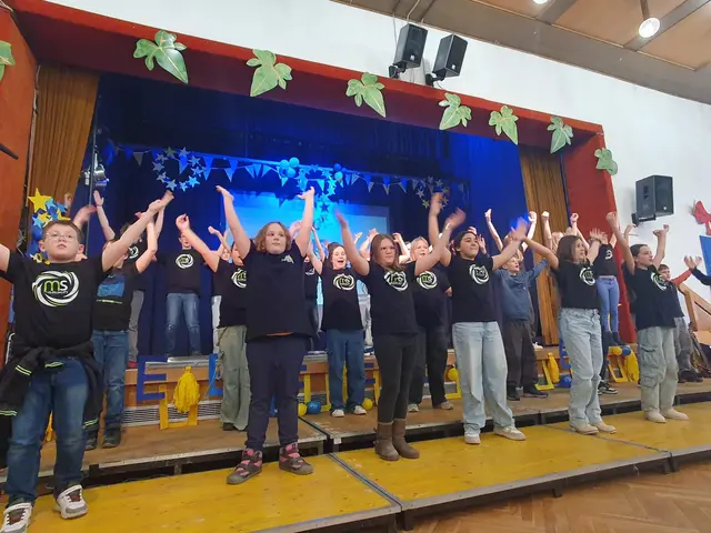 Die Köflacher Mittelschule zeigten sich sehr vielseitig. | Foto: Trampus