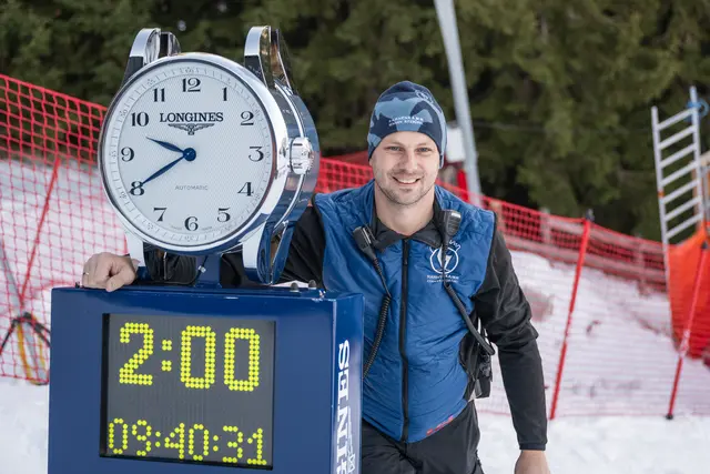 Ernst Pirnbacher hat die Zeit im Griff. | Foto: K.S.C.