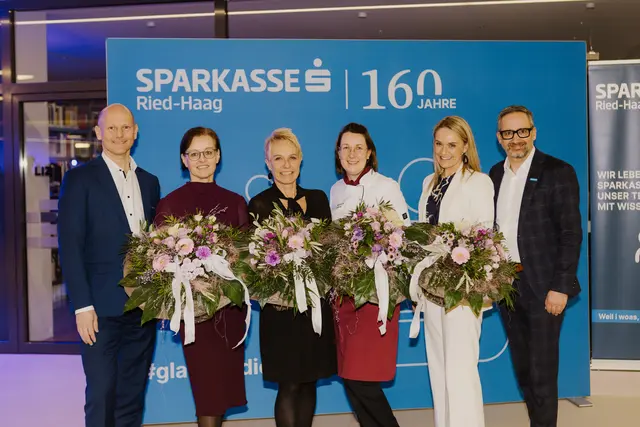 Stefan Knödlstorfer, Margit Parzer, Manuela Köttl, Katharina Bauhoffer, Moderatorin Kati Hochhold und Christian Haid. | Foto: Silvia Zellinger