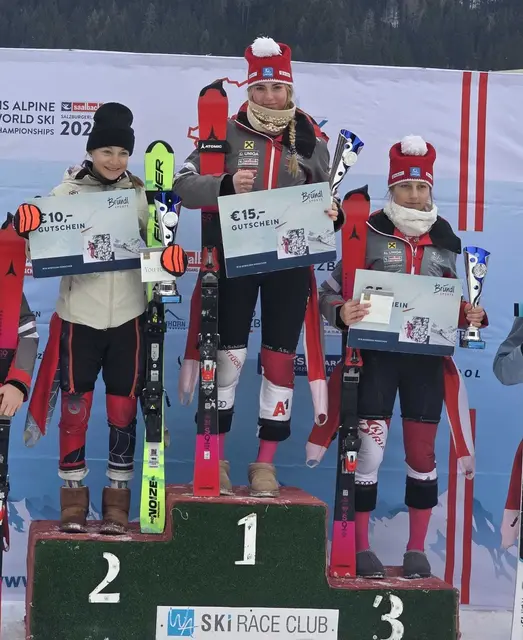 Landescup Slalom Flachau: Elisabeth Schlick Bronze | Foto: Schlick/Privat