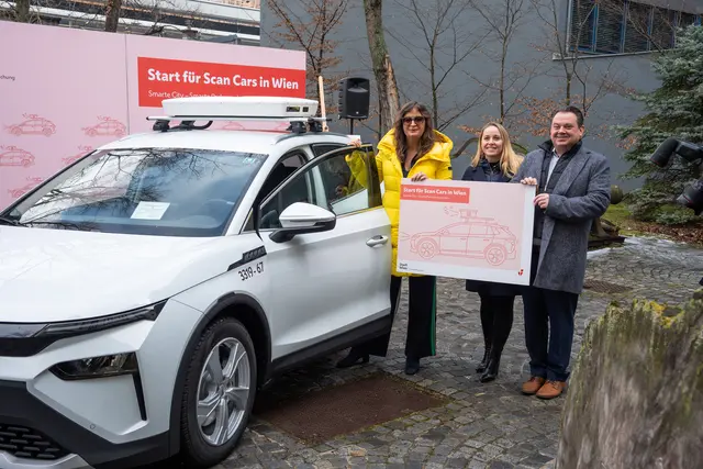Ab sofort startet die Pilotphase für die Scan Cars in Wien. Diese soll die Parkraumüberwachung verbessern.  | Foto: Valentina Marinelić/MeinBezirk