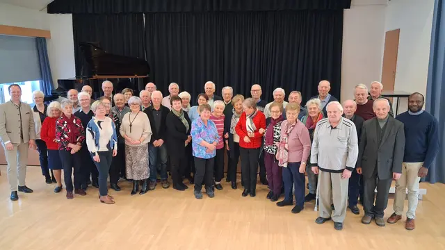 Großes Treffen der Jubilare in Prambachkirchen mit rund 40 Teilnehmerinnen und Teilnehmern. | Foto: Gemeinde Prambachkirchen