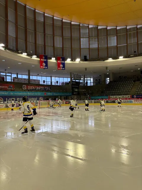 Die Ehrwalder U13 spielte gegen einen deutlich stärkeren Gegner | Foto: EC Ehrwald