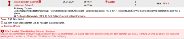 Ausfall wegen eingeschränkter Fahrzeugverfügbarkeit. | Foto: arbes