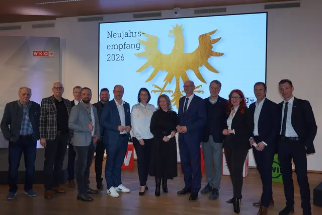 Großes Aufgebot beim Neujahrsempfang der WK Tirol für den Bezirk Innsbruck-Land. | Foto: AMG