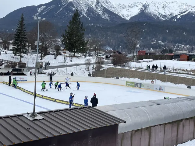 Vor toller Kulisse beim U9 Turnier in Ehrwald | Foto: Anke Sielker
