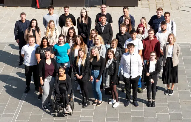 Wir sind die Lehrlinge der Stadt! | Foto: Stadt WRN