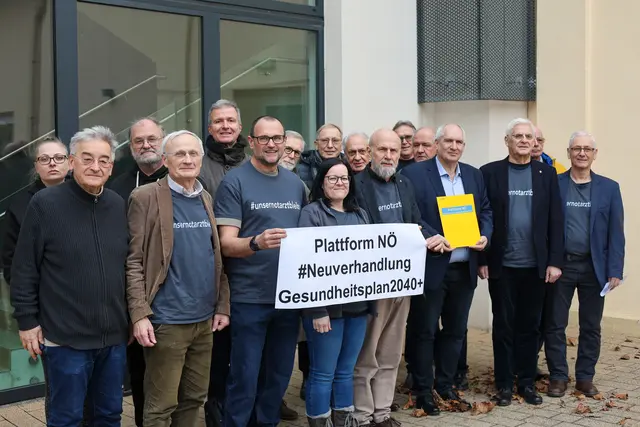 Am 23. April 2026 plant die Plattform NÖ eine große Demonstration beim Landhaus St. Pölten | Foto: LKGmündbleibt