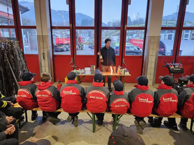 Die Hauptfeuerwehrwache wurde zum Chemielabor umfunktioniert. | Foto: www.ff-badischl.at