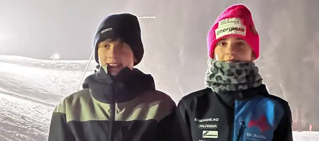 Von links: Levin Pointner, Greta Winter | Foto: Skiliftverein Freistadt
