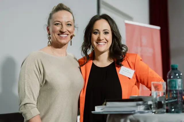 Birgit Fortunati und Klara Meusburger von Emotions-Events, die bewegen sorgten für einen bewegenden Abend | Foto: Markus Schneeberger Photography