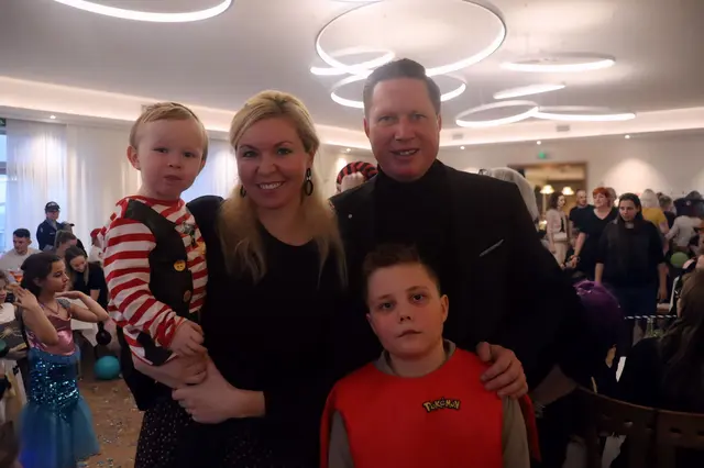 Bürgermeister Thomas ließ es sich nicht nehmen, gemeinsam mit seiner Familie vor Ort zu sein und den Nachmittag mitzuerleben. | Foto: Alejandra Ortiz