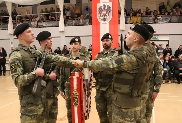 Angelobung von Rekruten | Foto: Petra Pollak