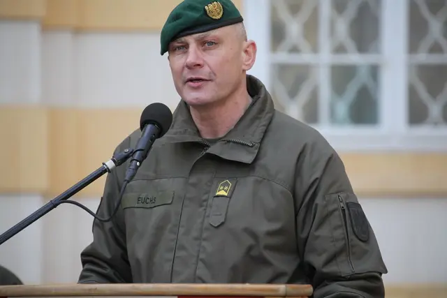 Diskussion um eine Verlängerung des Wehrdiensts: der Kommandant der Melker Pioniere, Michael Fuchs | Foto: Bundesheer