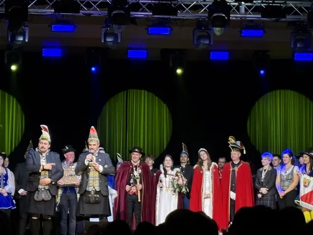 Martin Taxer, Kanzler der Feistritzer Faschingsgilde, hielt die Eröffnungsrede und bedankt sich unter anderem bei allen Sponsoren. | Foto: MeinBezirk.at/Michaela Erlacher