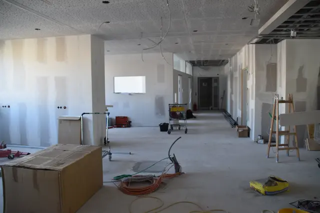 In der Linzer Straße entsteht bis April ein Primärversorgungszentrum.  | Foto: Patricia Hillinger/MeinBezirk