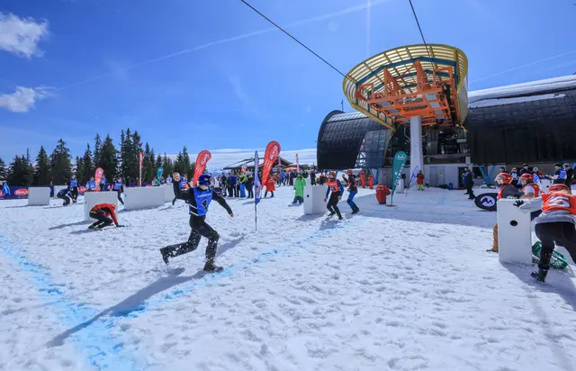Eine Schneeballschlacht der anderen Art in Filzmoos. | Foto: Filzmoos Tourismus/Michael Simonlehner