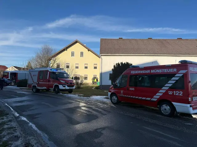 Beim Einsatz in Antiesenhofen handelte es sich glücklicherweise um einen Fehlalarm. | Foto: FF Münsteuer