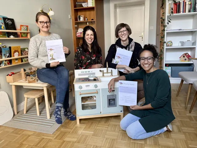 Das Kinderzentrum Hollabrunn stellt Programm 2026 vor: Joanna Harmer (Fachärztin für Psychiatrie), Barbara Ranzenhofer (Leiterin Kinderzentrum Hollabrunn), Ricarda Attorf (Psychotherapeutin), Mayowa Sabbas (Klinische Psychologin) | Foto: Alexandra Goll