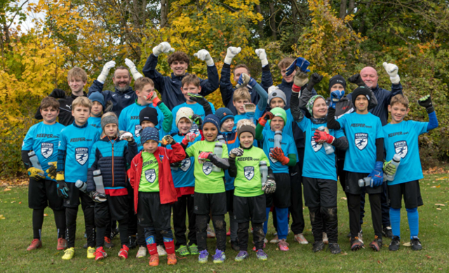 Die Kinder und Jugendliche der Keeper Academy | Foto: Union Keeper Academy