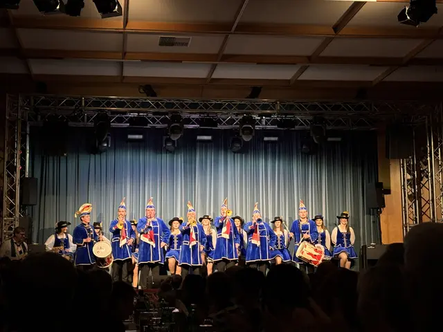 Die Fanfarenbläser, unter der Leitung von Hannes Pollak, eröffneten den Abend. | Foto: MeinBezirk.at/Michaela Erlacher