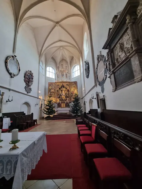 Noch mal der Flügelaltar von Maria Laach. | Foto: Manuela Jeindl 