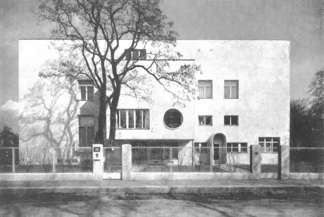 Die Villa Beer im Jahr 1930. | Foto: Julius Scherb