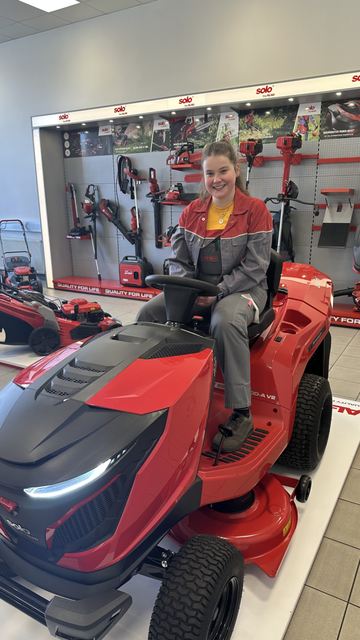 Elisabeth hat ihre Lehre bei AL-KO in Obdach gemacht. | Foto: Elisabeth Pletz