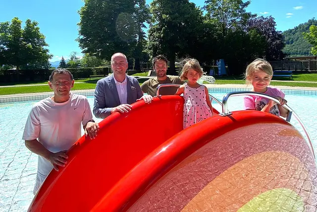 Das Kinderbecken im Freibad wird erneuert. | Foto: Josef Wind