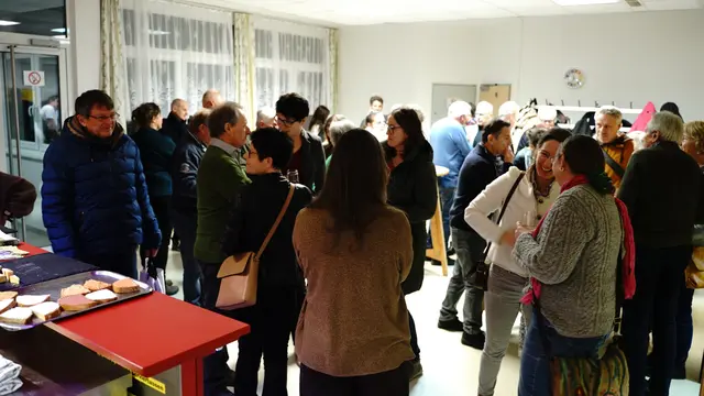 Rund 180 Besucherinnen und Besucher ließen sich den Abend nicht entgehen. | Foto: Die Grünen Deutschlandsberg